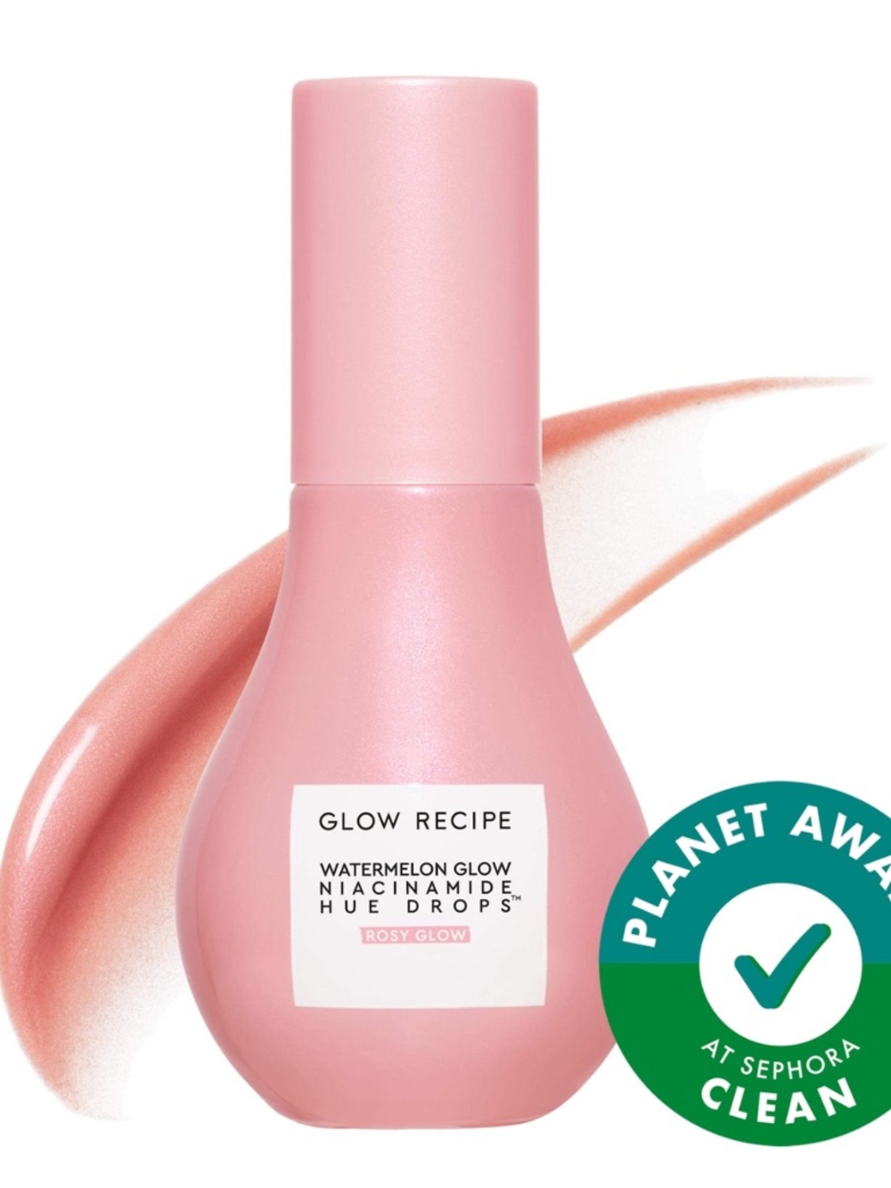 Glow Recipe Rosy Glow Watermelon Glow Niacinamide Hue Drops travel size